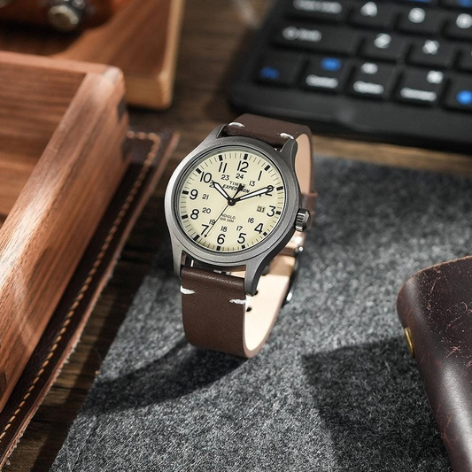 ROAN Straps | Dark Brown Handmade Crazy Horse Leather Watch Strap,Vintage Genuine Leather Band( 18mm 19mm 20mm 21mm 22mm 24mm)