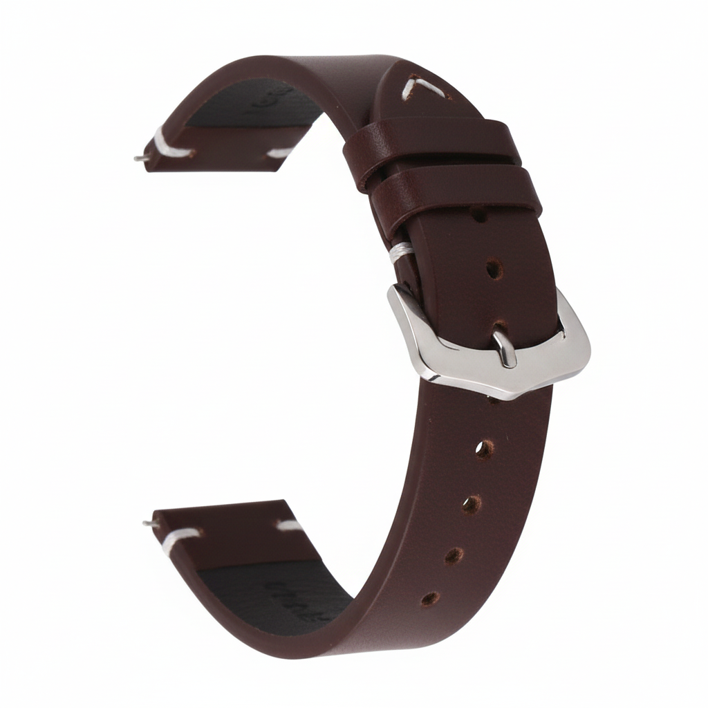 ROAN Straps | Yellowish-Brown Handmade Crazy Horse Leather Watch Strap,Vintage Genuine Leather Band( 18mm 19mm 20mm 21mm 22mm 24mm)