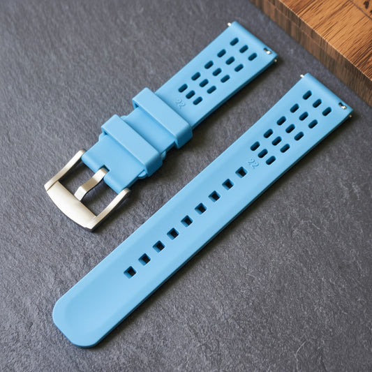 ROANSTRAPS | Pro-Vent FKM Strap & Custom Engraving(Light Blue)