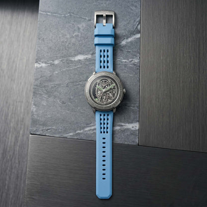 ROANSTRAPS | Pro-Vent FKM Strap & Custom Engraving（Light Blue）