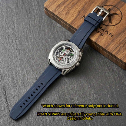 ROANSTRAPS | "Sunset Horizon" - Minimalist FKM Rubber Watch Strap