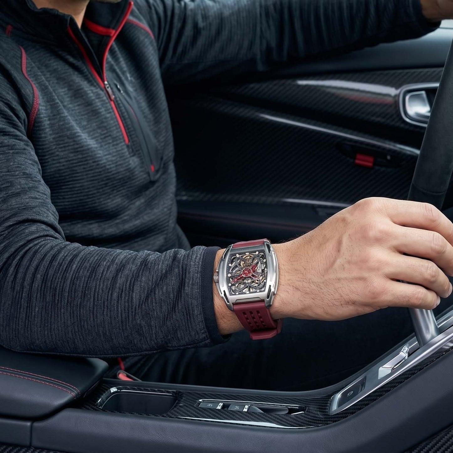 ROANSTRAPS | Pro-Vent FKM Strap & Custom Engraving（Red）