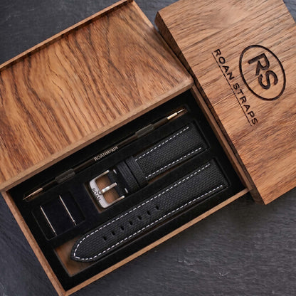 ROAN HyFlex™ Series | FKM Rubber Layered Premium Leather Strap