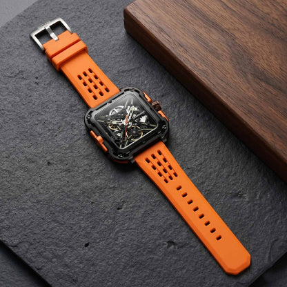 ROANSTRAPS | Pro-Vent FKM Strap & Custom Engraving（Orange）