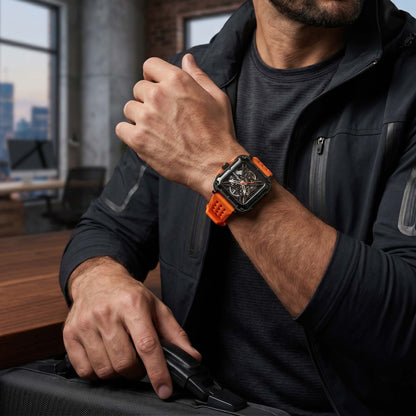 ROANSTRAPS | Pro-Vent FKM Strap & Custom Engraving（Orange）