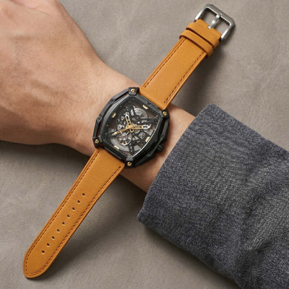 ROAN Overland Stitch Leather Strap (Tailored for CIGA Design)