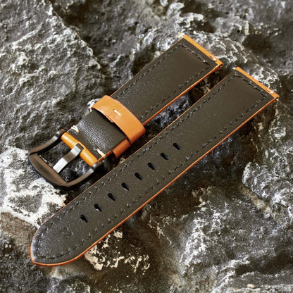 ROAN Straps | Italian Calfskin - Matte Black Hardware