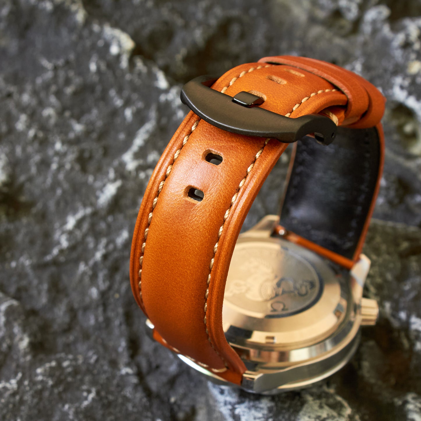 ROAN Straps | Italian Calfskin - Matte Black Hardware