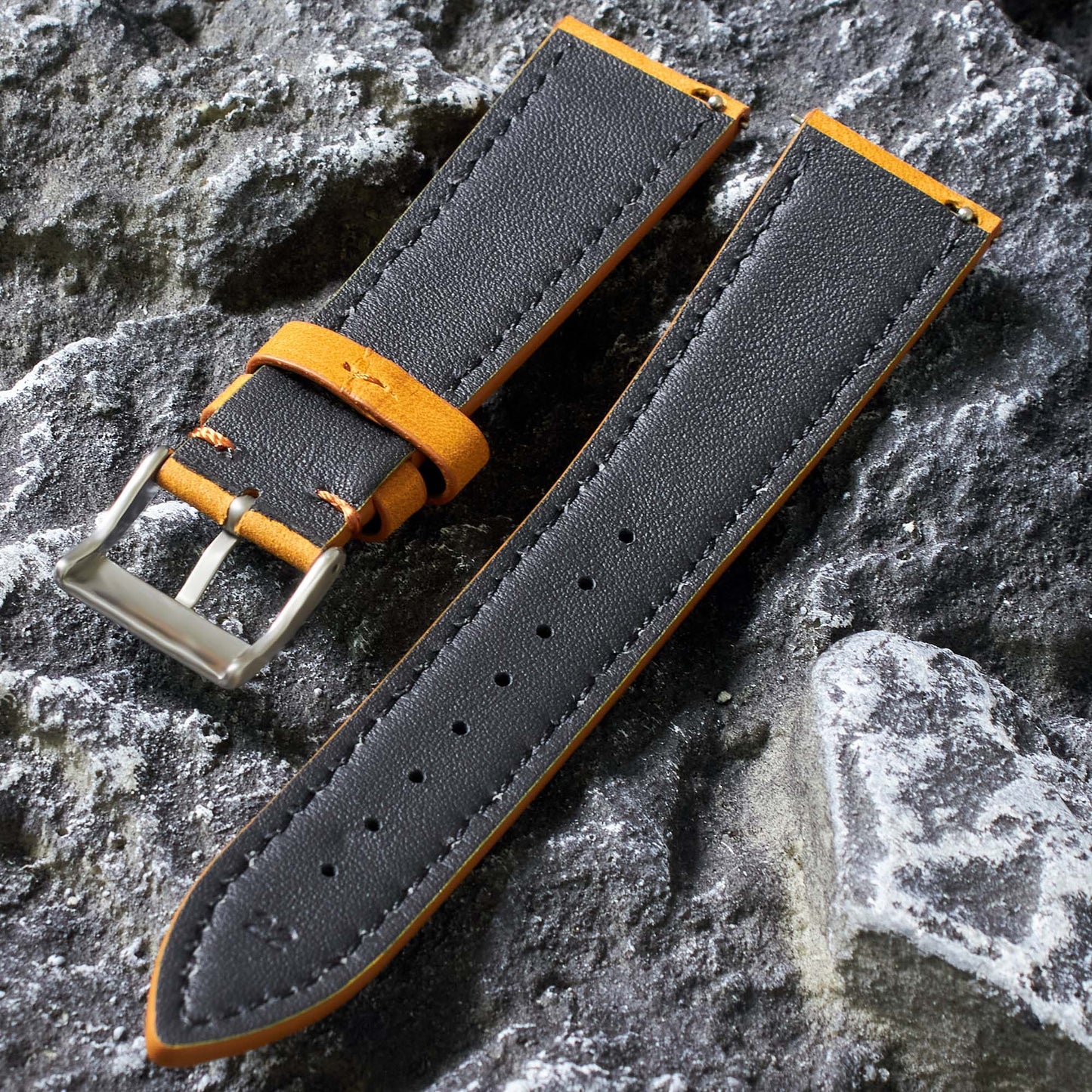 ROAN Overland Stitch Leather Strap (Tailored for CIGA Design)