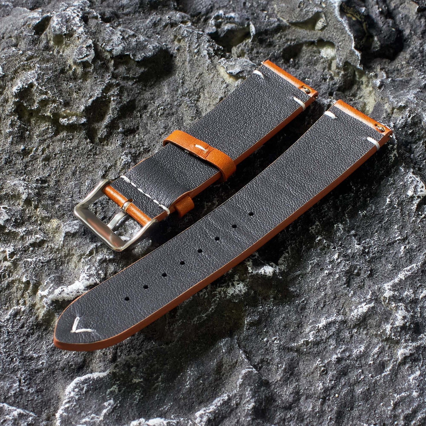ROAN Overland Stitch Leather- Strap (Tailored for CIGA Design)