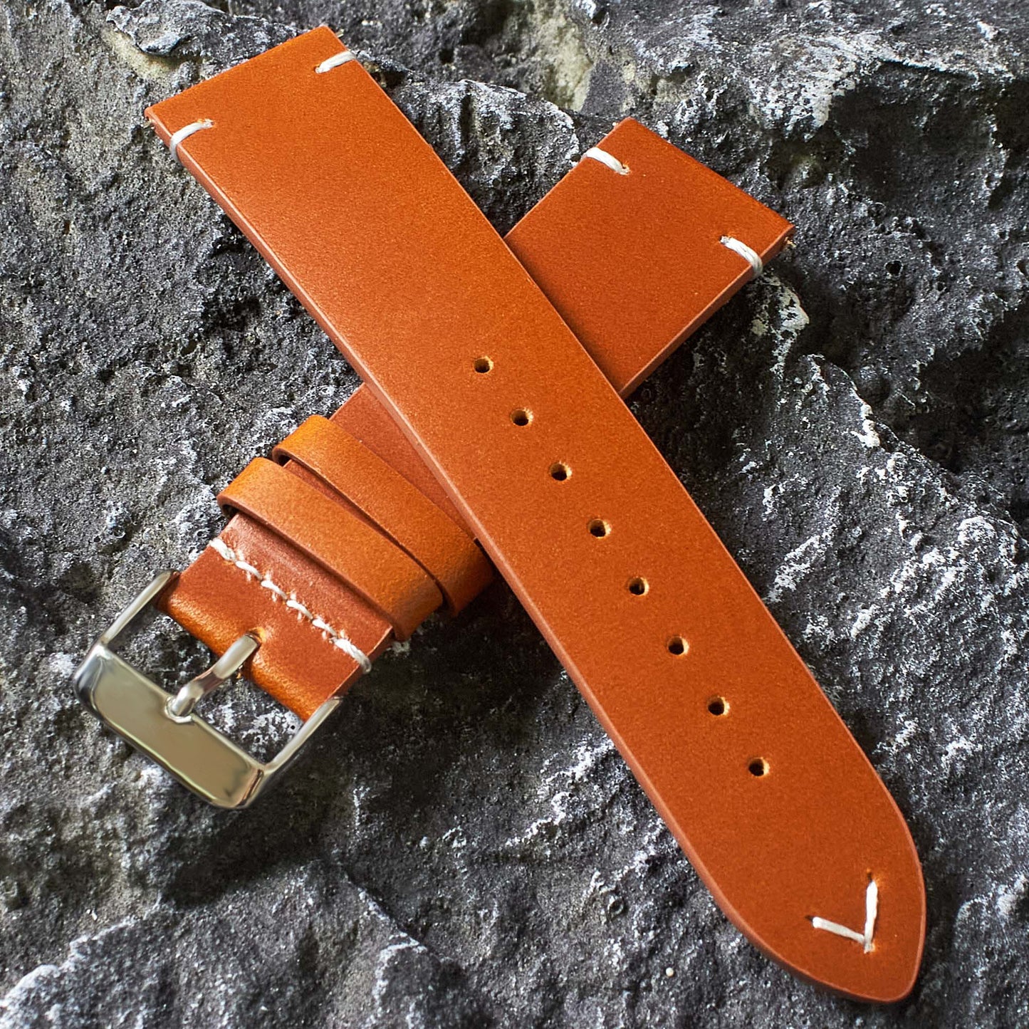 ROAN Overland Stitch Leather- Strap (Tailored for CIGA Design)