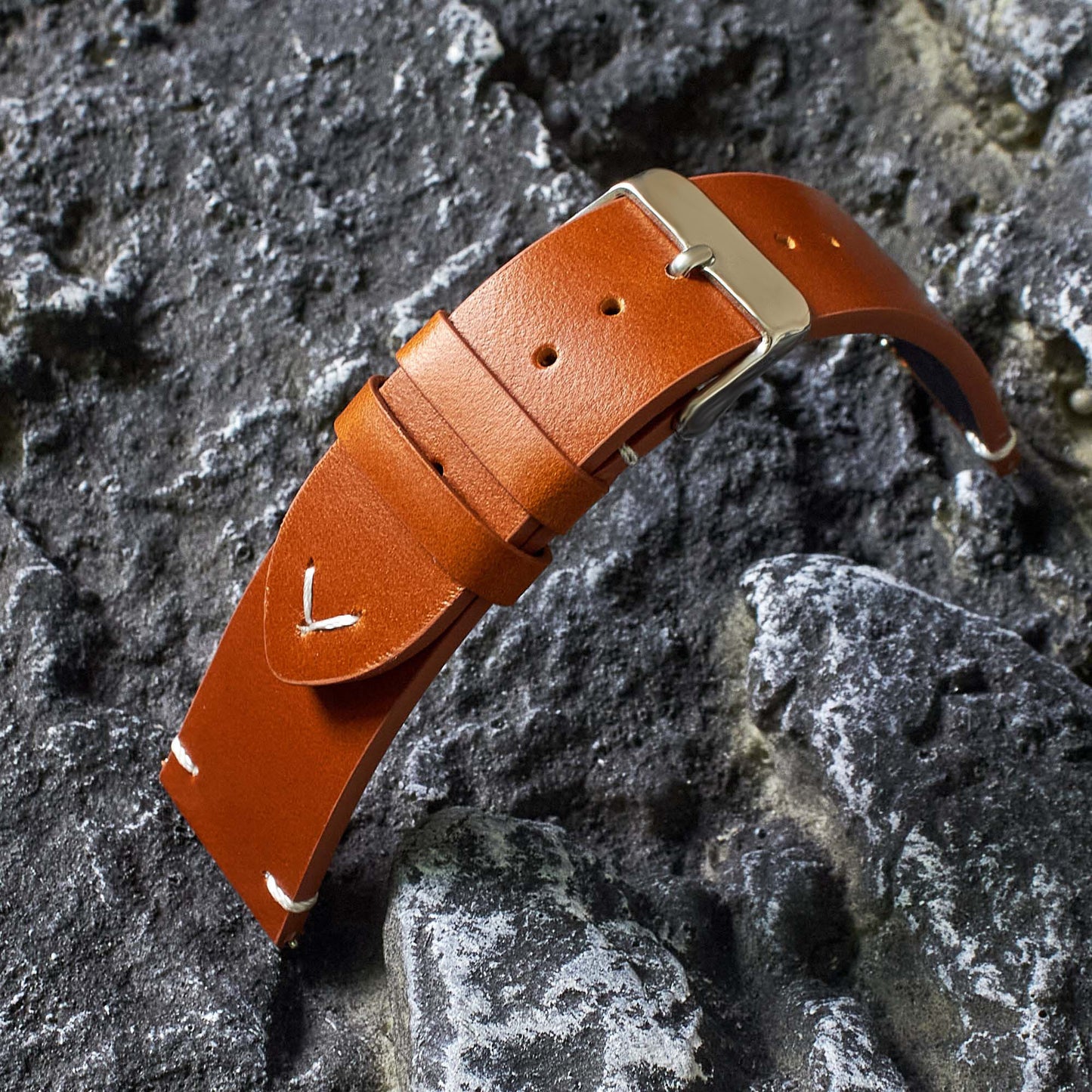 ROAN Overland Stitch Leather- Strap (Tailored for CIGA Design)