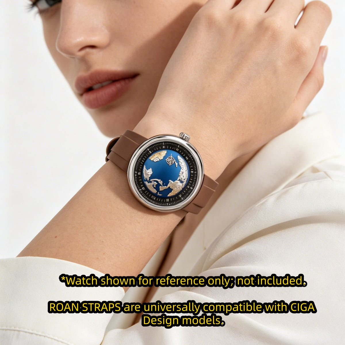 ROANSTRAPS | "Vintage Espresso" - Premium FKM Rubber Watch Strap