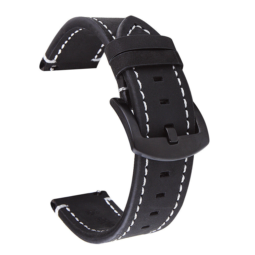 ROAN Saddle Brown Leather Watch Strap