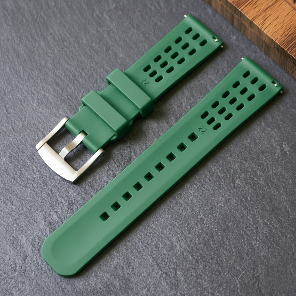 ROANSTRAPS | Pro-Vent FKM Strap & Custom Engraving（Green）