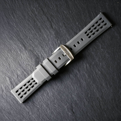 ROANSTRAPS Pro-Vent Horizon - Premium FKM Rubber Watch Strap & Custom Engraving (18mm-24mm)