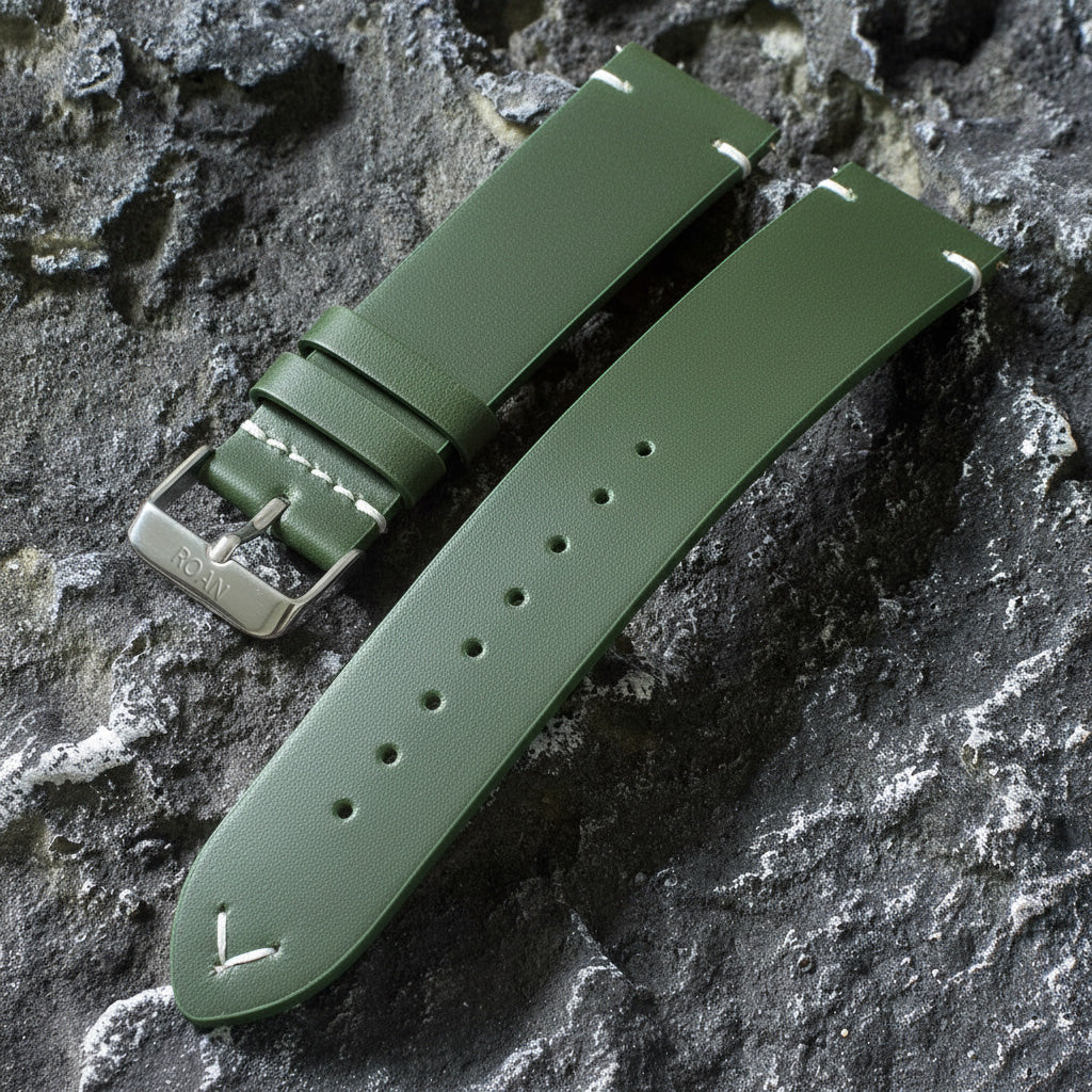 ROAN Overland Stitch Leather- Strap (Tailored for CIGA Design)