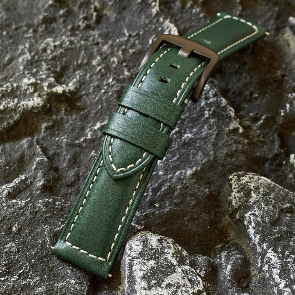 ROAN Premium Genuine Leather Strap for CIGA Design