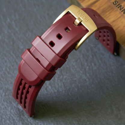 ROANSTRAPS | Pro-Vent FKM Strap & Custom Engraving（Orange）