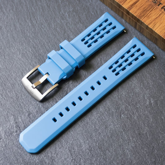 ROANSTRAPS | Pro-Vent FKM Strap & Custom Engraving（Light Blue）