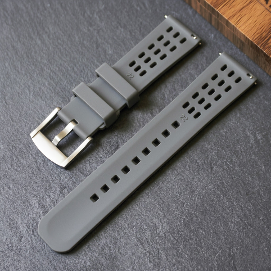 ROANSTRAPS | Pro-Vent FKM Strap & Custom Engraving（Gray）