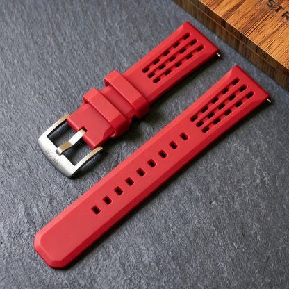 ROANSTRAPS | Pro-Vent FKM Strap & Custom Engraving（Red）
